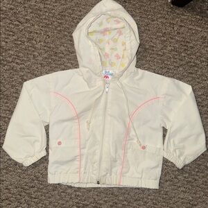 Hush Puppies Vintage White Baby Jacket Size 12m